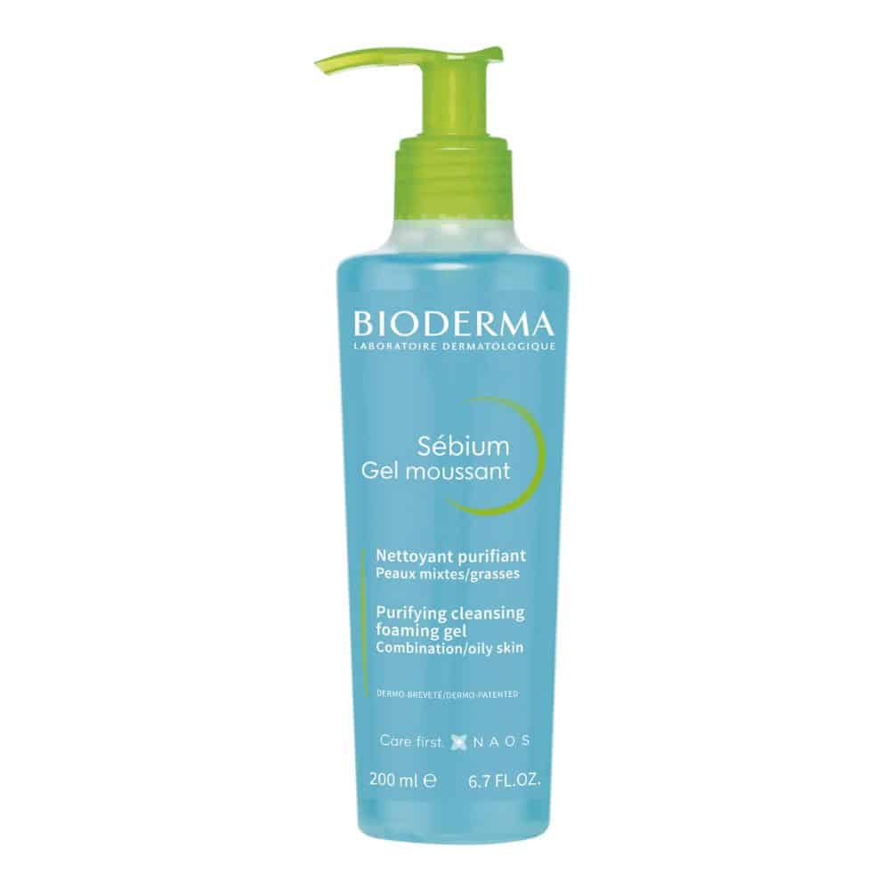 Bioderma Sebium Gel Moussant Purifying Foaming Cleanser for Combination/Oily Skin 200ml