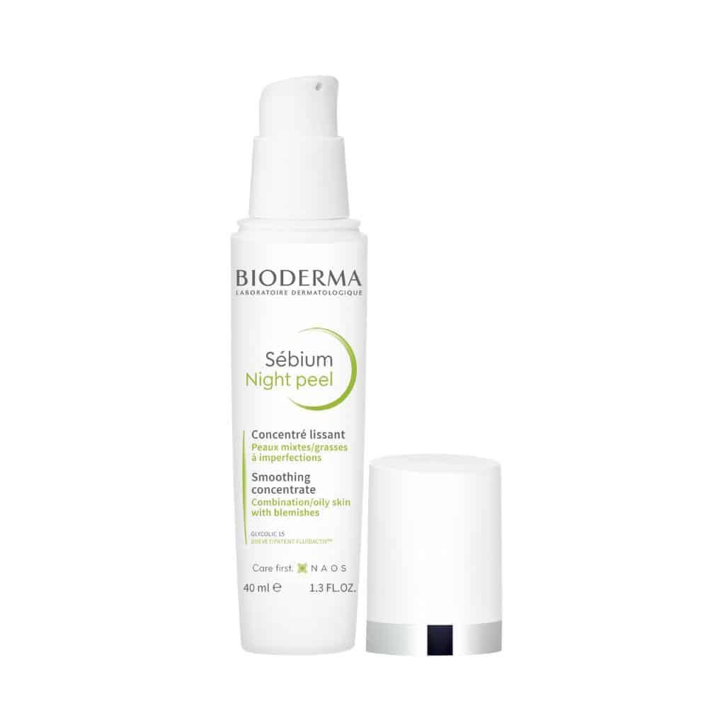 Bioderma Sebium Night peel Smoothing concentrate gel for Combination to oily skin 40ml