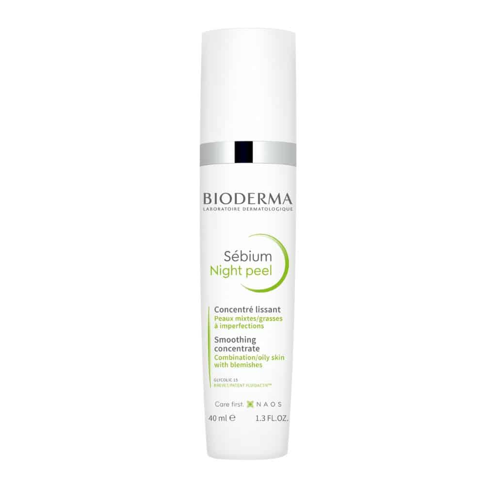 Bioderma Sebium Night peel Smoothing concentrate gel for Combination to oily skin 40ml