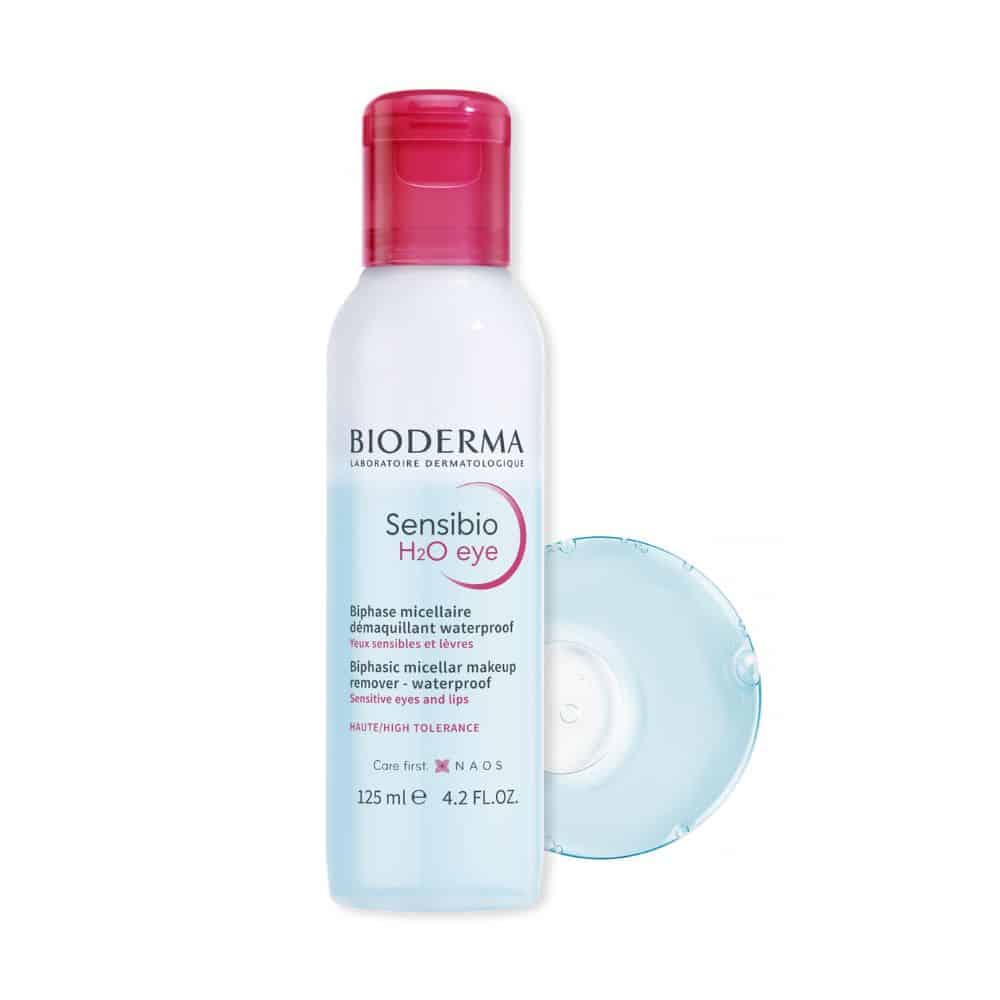 Bioderma Sensibio H2O eyes &amp; lips waterproof Biphasic micellar makeup remover 125ml