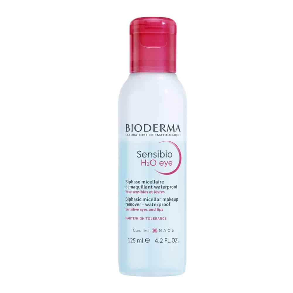 Bioderma Sensibio H2O eyes &amp; lips waterproof Biphasic micellar makeup remover 125ml