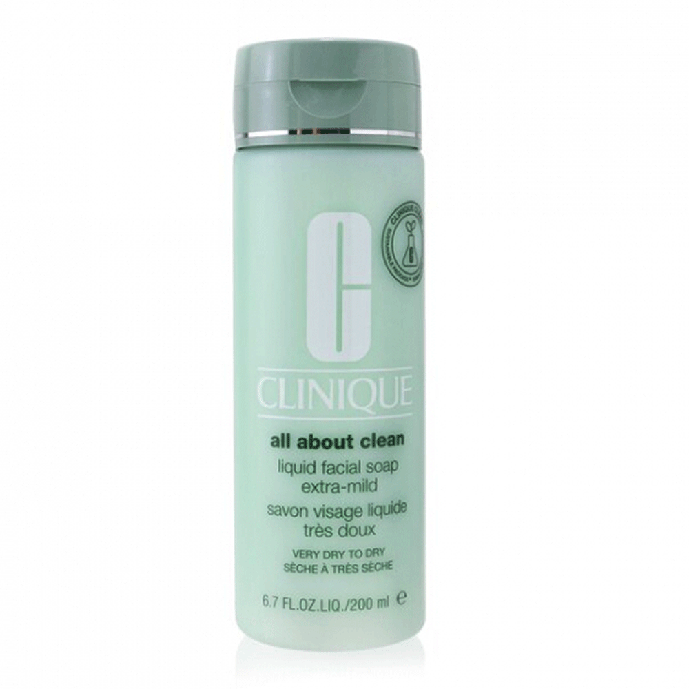 Clinique All About Clean Liquid Facial Soap Extra Mild 200ml