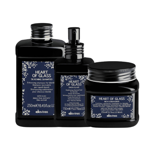 Davines Heart Of Glass Blonde Care Set