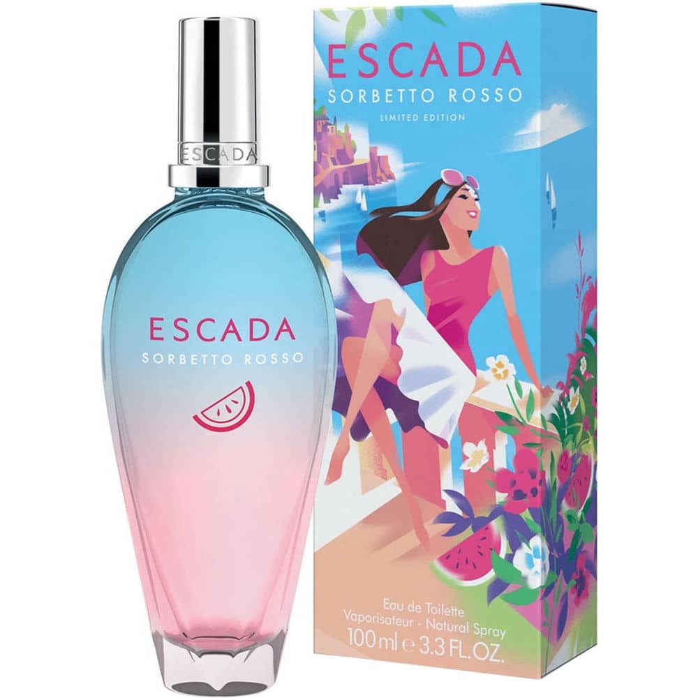 Escada Sorbetto Rosso Limited Edition For Women Edt