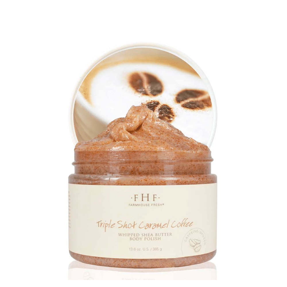 FarmHouse Fresh Triple Shot Caramel Coffee Shea Butter Body Polish