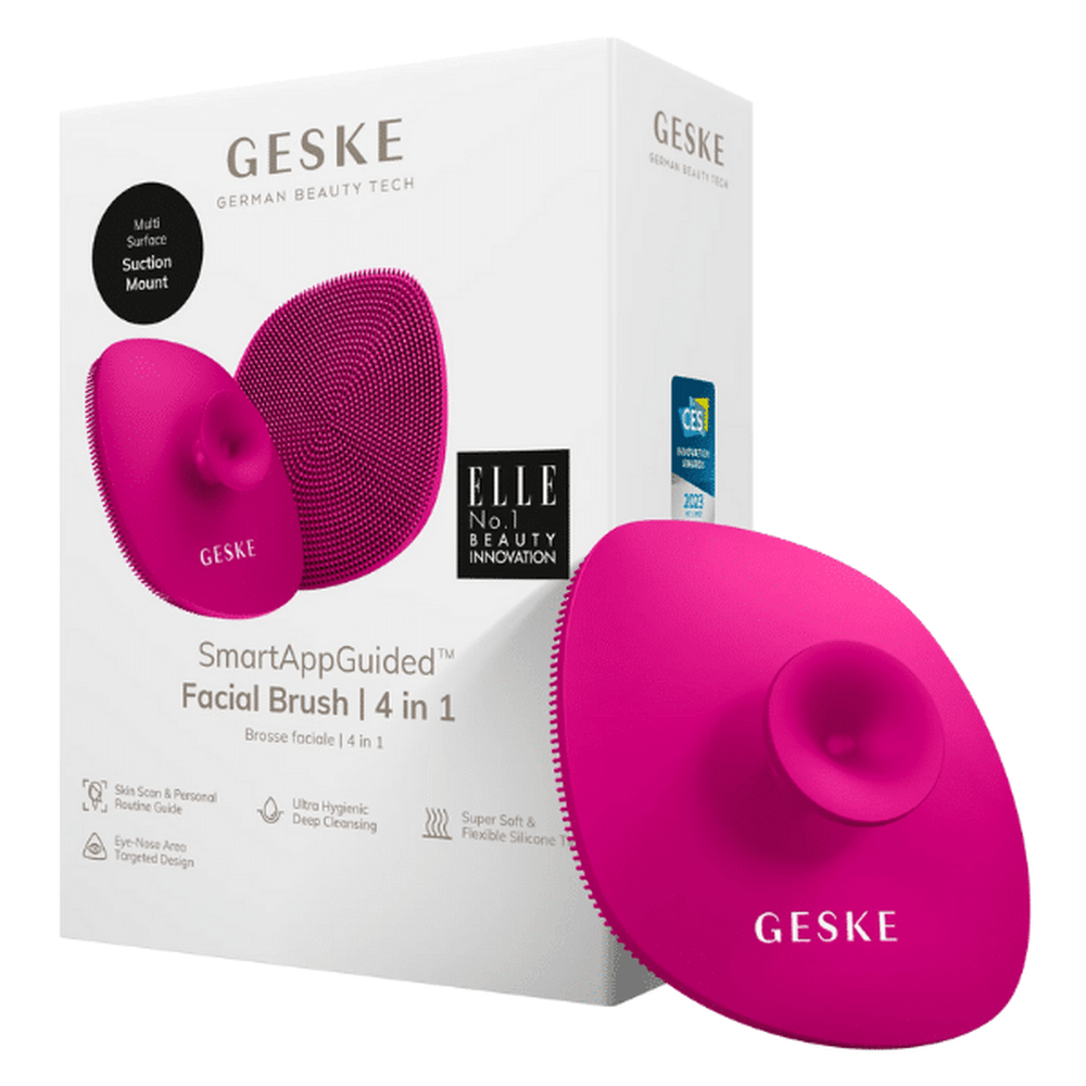 Geske Facial Brush 4 in 1 Magenta