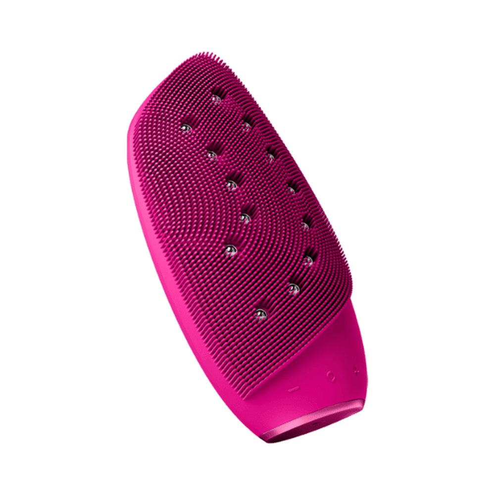 Geske Sonic Thermo Facial Brush &amp; Face lifter 8 in 1 Magenta