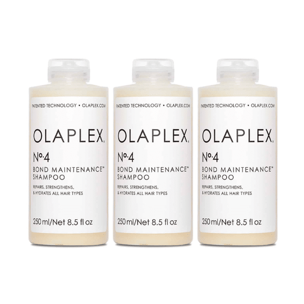 Olaplex Bond Maintenance Shampoo No.4 250ml 3 Pack Set