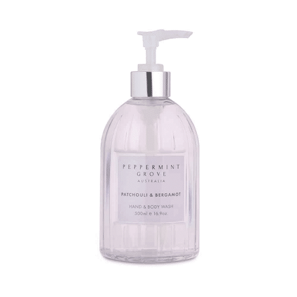 Peppermint Grove Patchouli &amp; Bergamot - Hand &amp; Body Wash 500ml