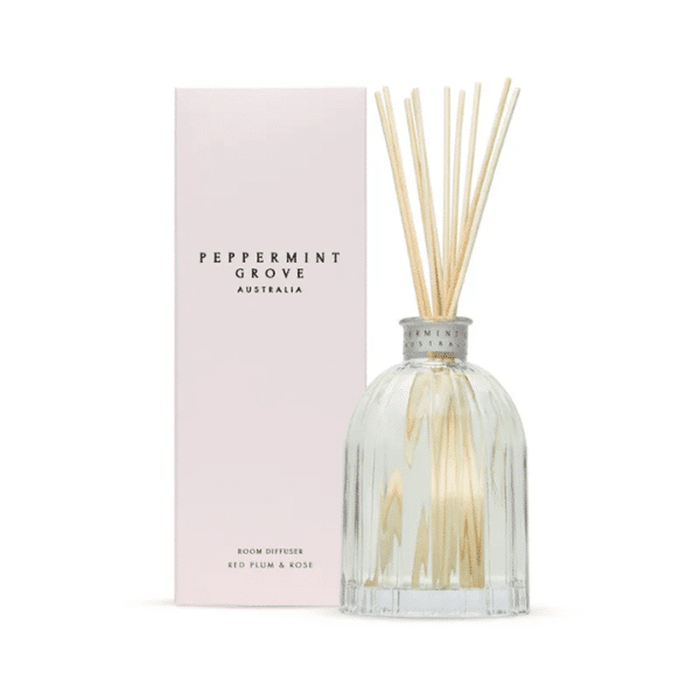 Peppermint Grove Red Plum &amp; Rose Room Diffuser 350ml