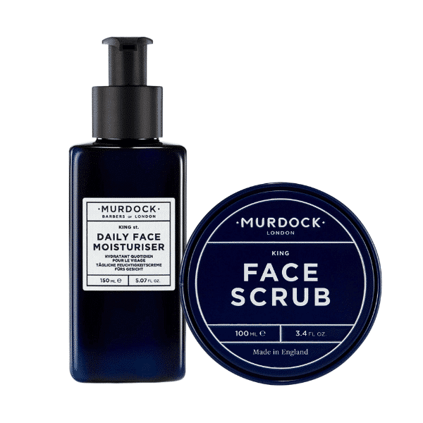 Murdock Face Moisturiser &amp; Scrub Set