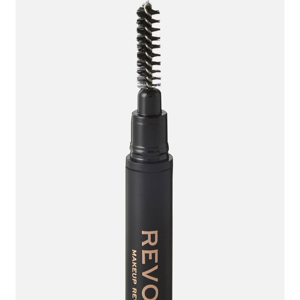 Makeup Revolution-Duo Brow Pencil Medium Brown