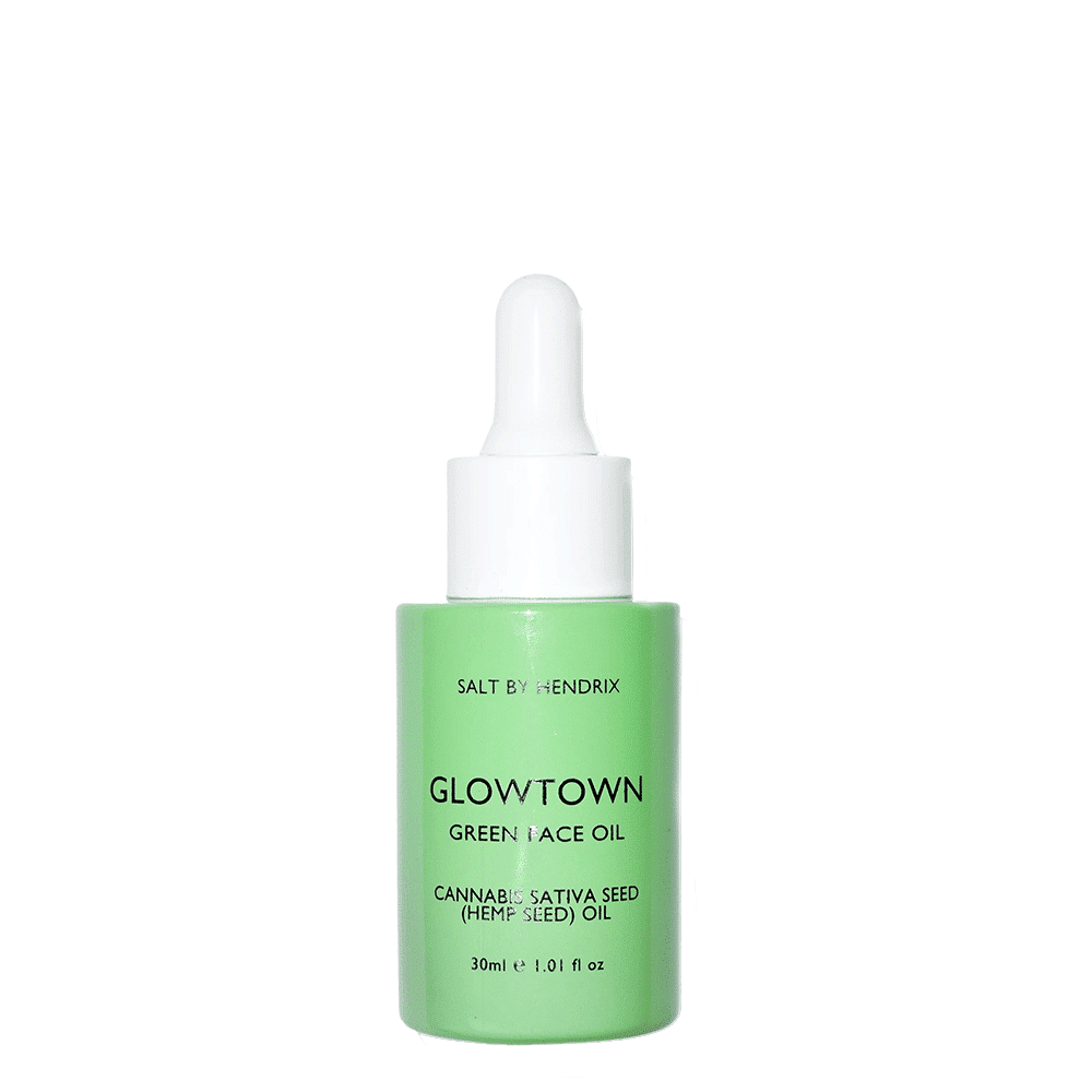 Salt by Hendrix Glow Town Green Face Oil Hemp Seed