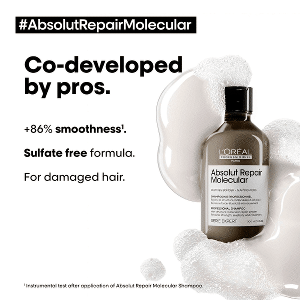 Serie Expert Absolut Repair Molecular Shampoo 300ml