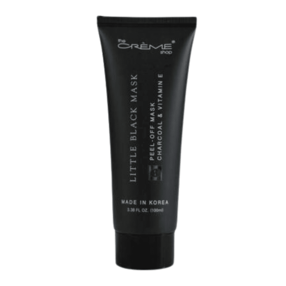 The Crème Shop LITTLE BLACK PEEL-OFF MASK CHARCOAL &amp; VITAMIN E SKINCARE