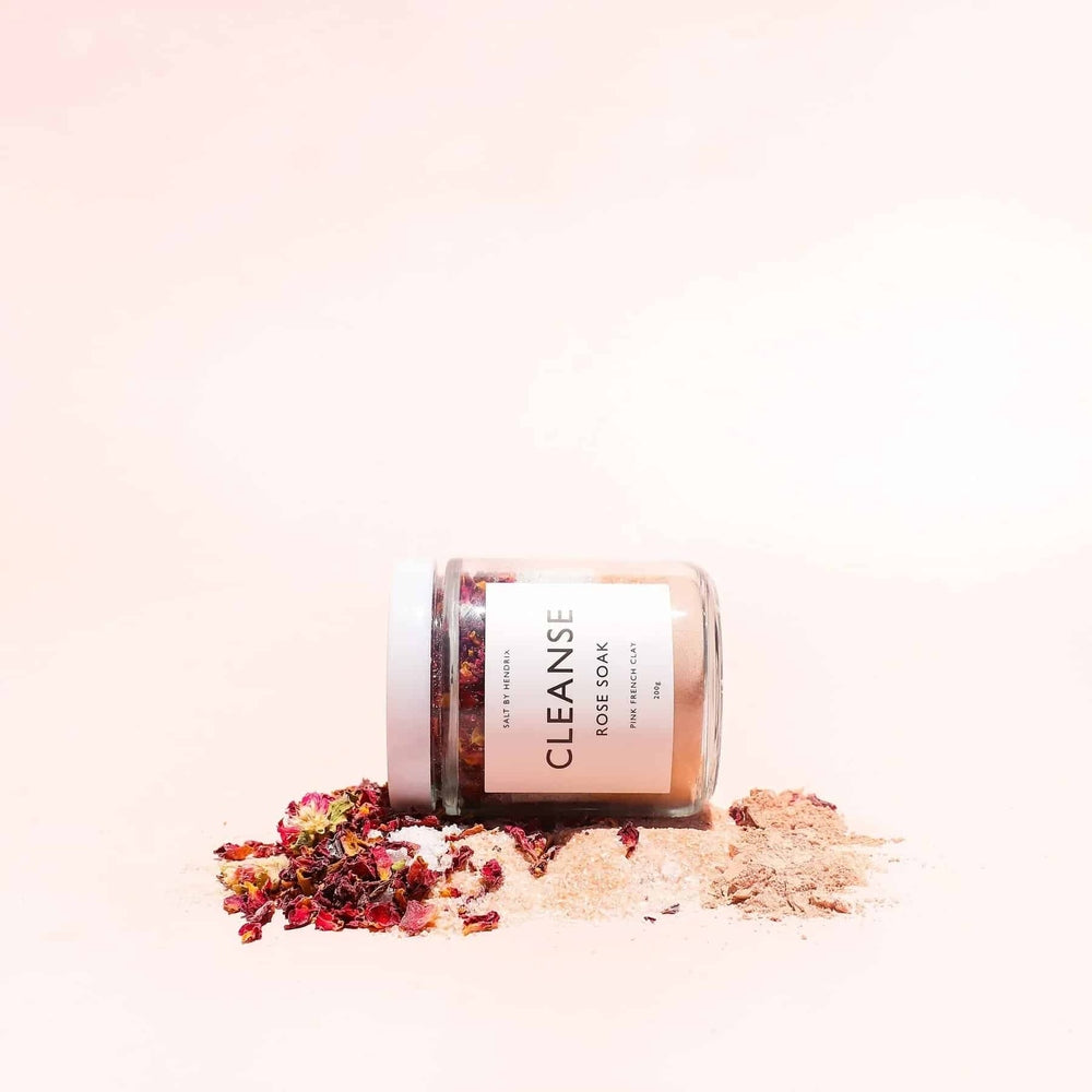 Salt by Hendrix Cleanse Rose- Rose + Pink Clay