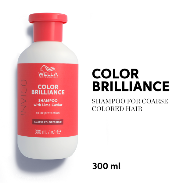 Wella Professionals Invigo Color Brilliance Shampoo for Coarse Hair 300ml