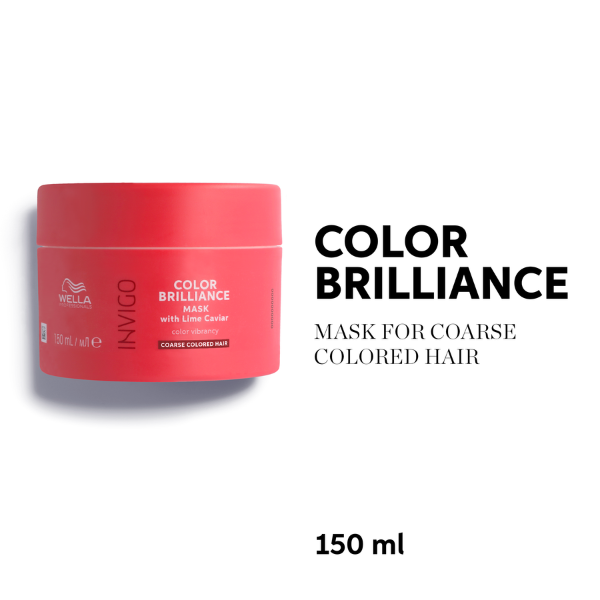 Wella Professionals Invigo Color Brilliance Vibrant Color Mask for Coarse Hair 150ml