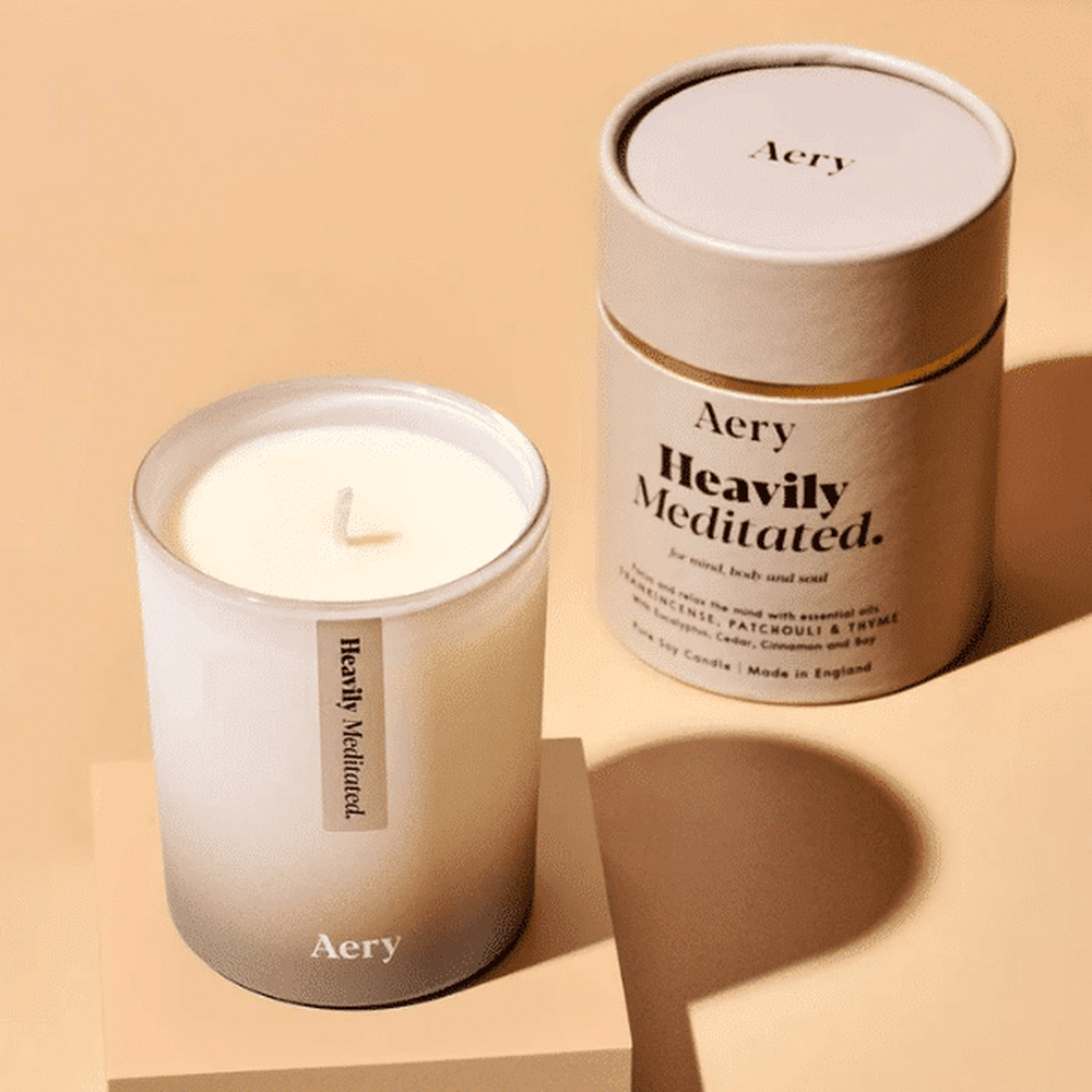 Aery Living Heavily Meditated Candle 200g - Beauty Tribe