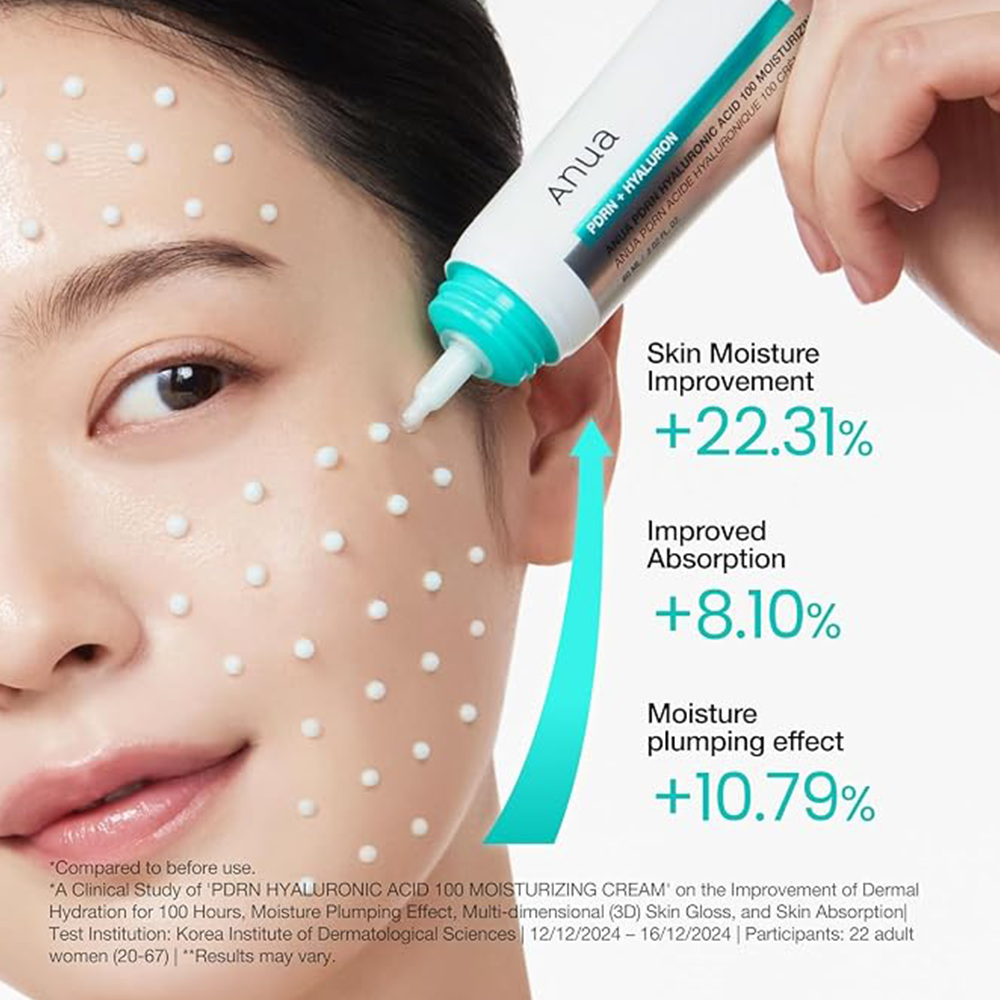 Anua PDRN Hyaluronic Acid 100 Moisturizing Cream