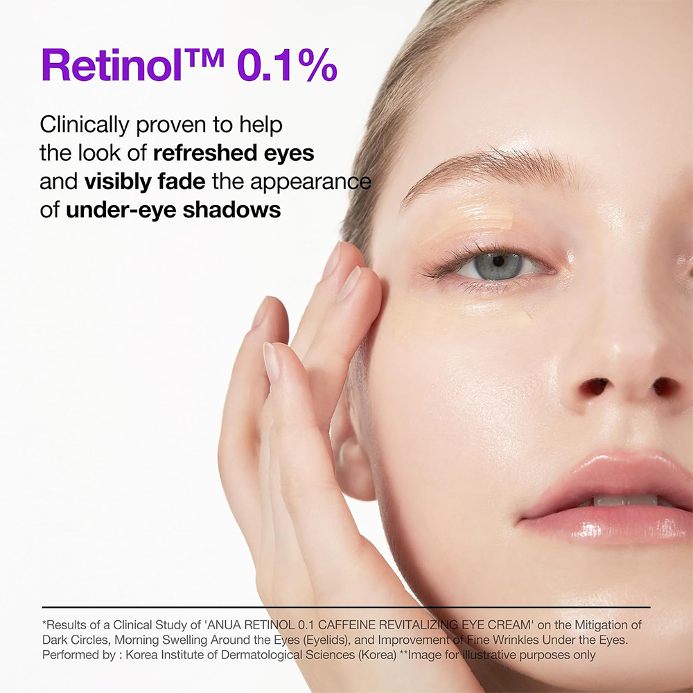 Anua Retinol 0.1Caffeine Revitalizing Eye Cream 30g