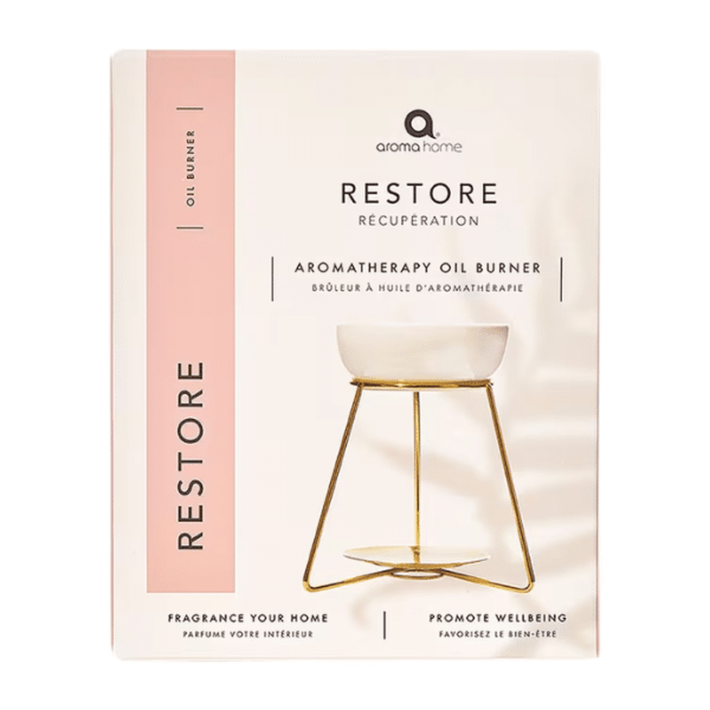 Aroma Home Restore Aromatherapy Oil &amp; Wax Melt Burner - Beauty Tribe