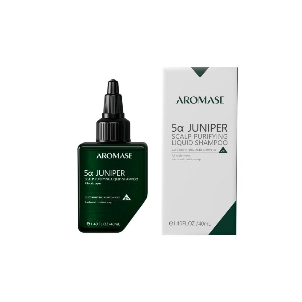 Aromase 5α Juniper Scalp Purifying Liquid Shampoo 40ml - Beauty Tribe