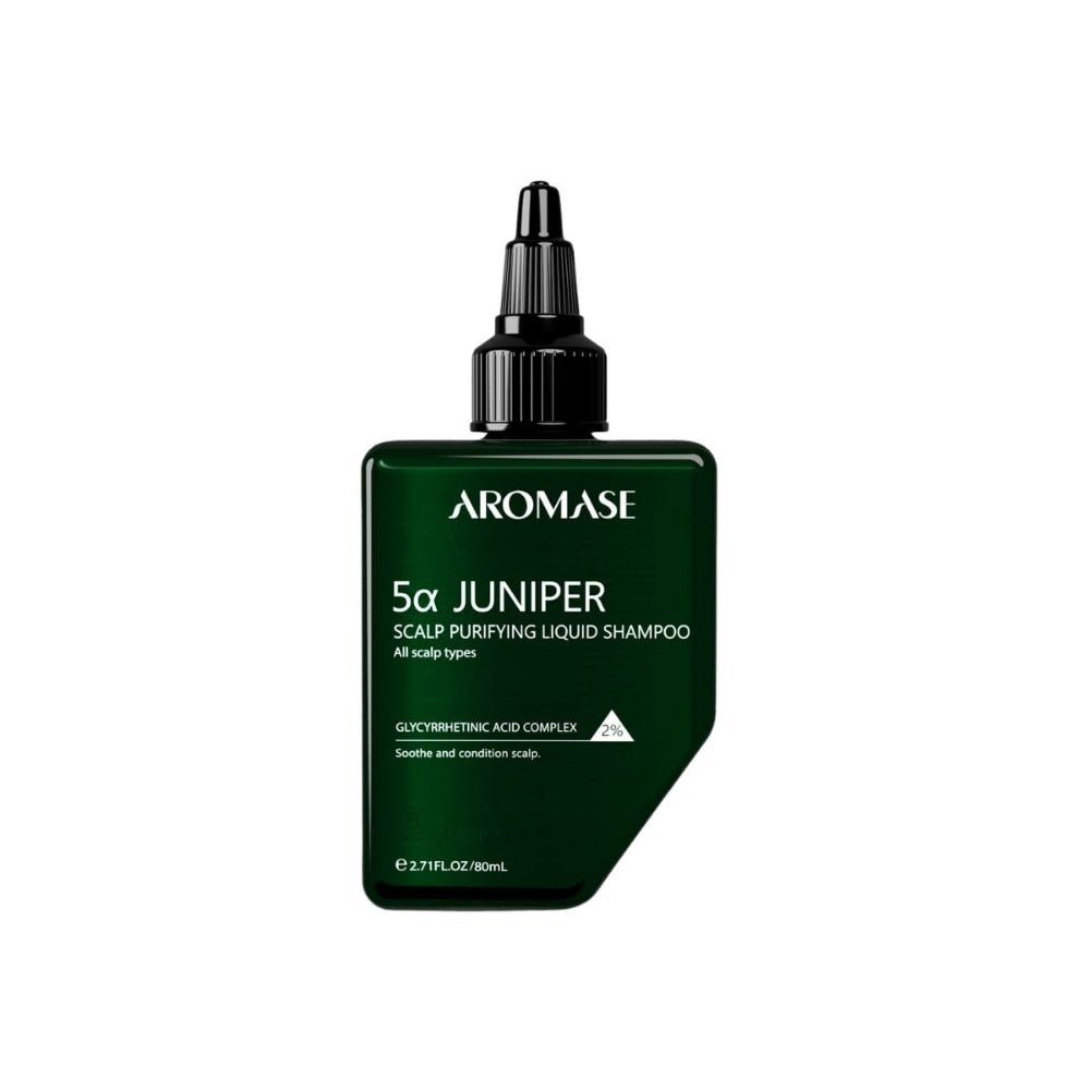 Aromase 5α Juniper Scalp Purifying Liquid Shampoo 80ml - Beauty Tribe