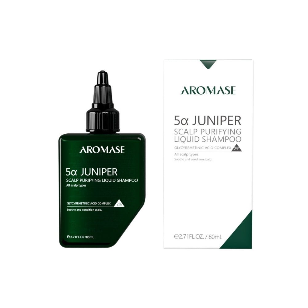 Aromase 5α Juniper Scalp Purifying Liquid Shampoo 80ml - Beauty Tribe