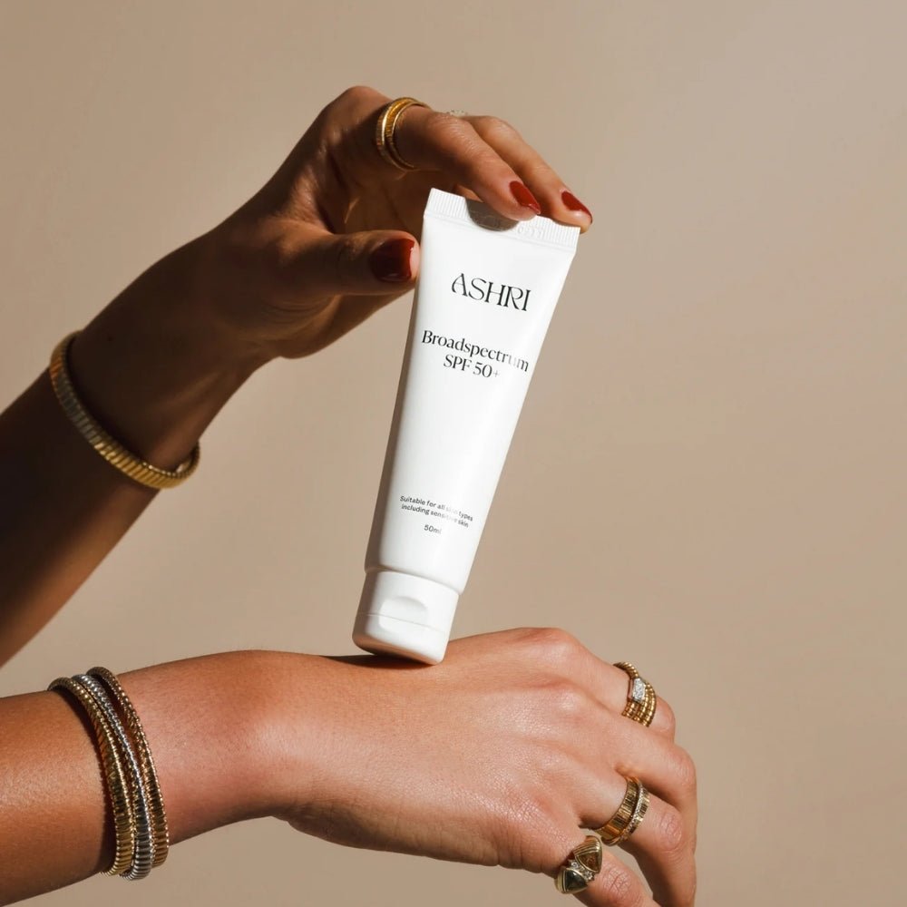 Ashri Skin Broad spectrum SPF 50+ 100ml - Beauty Tribe