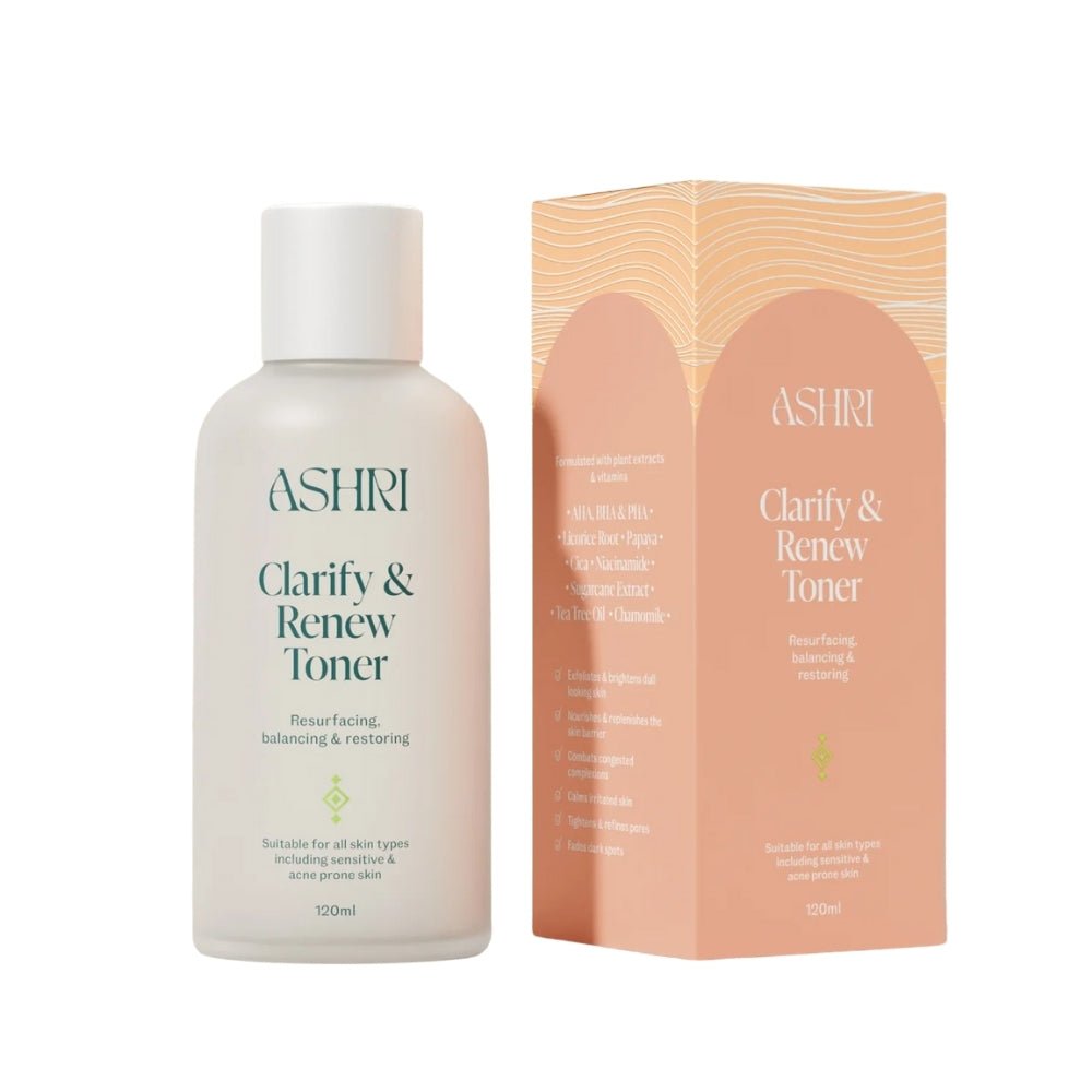 Ashri Skin Clarify &amp; Renew Toner 120ml - Beauty Tribe