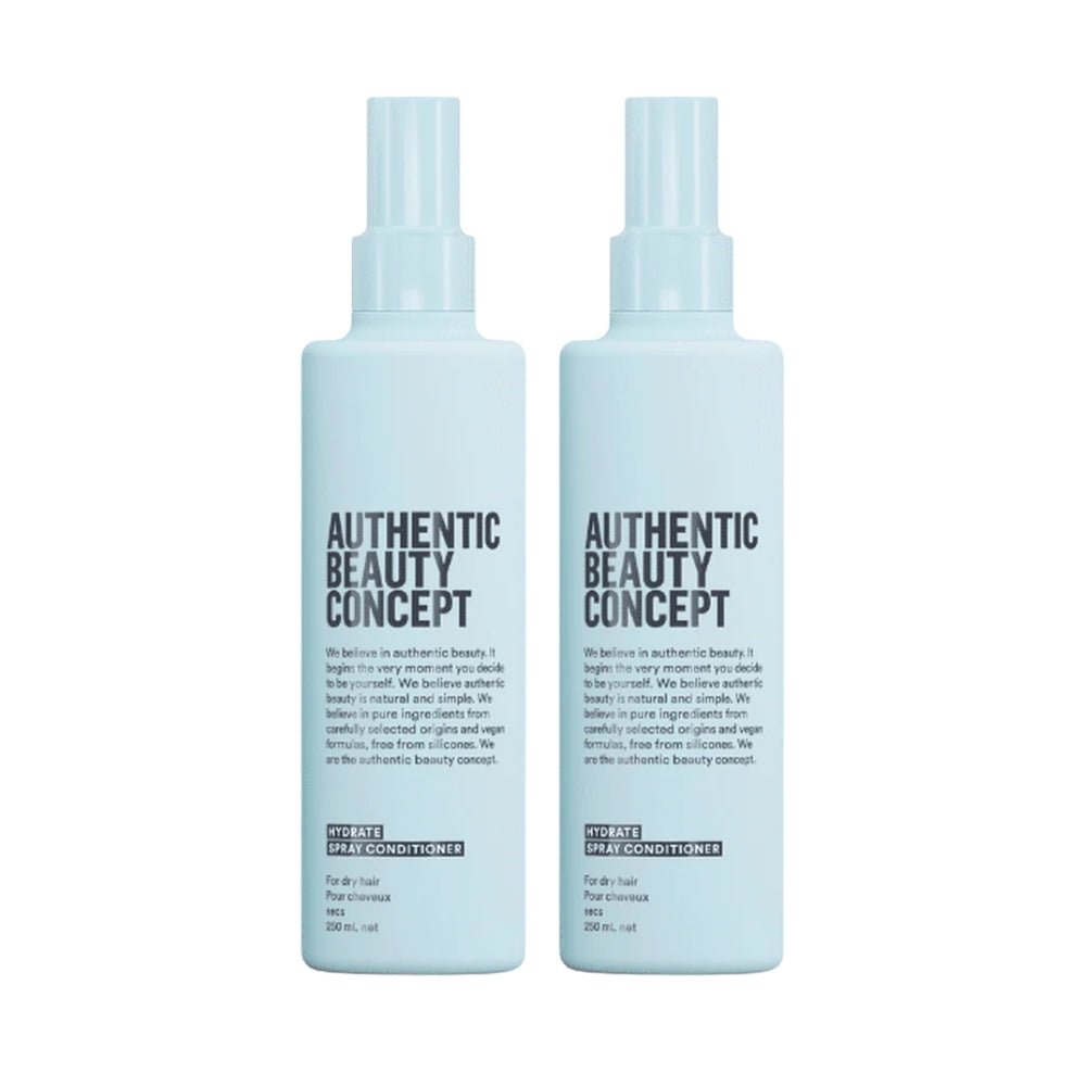 Authentic Beauty Concept Hydrate Spray Conditioner 250ml 2 Pack Set - Beauty Tribe