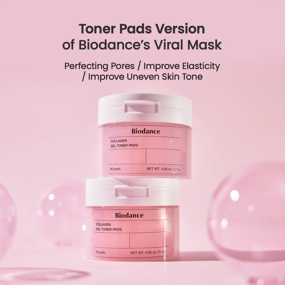 Biodance Collagen Gel Toner Pads (140g*60) - Beauty Tribe