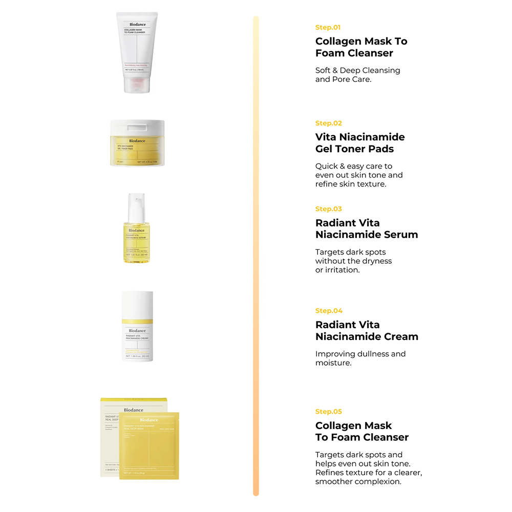 Biodance Radiant Vita Niacinamide Cream 50ml - Beauty Tribe