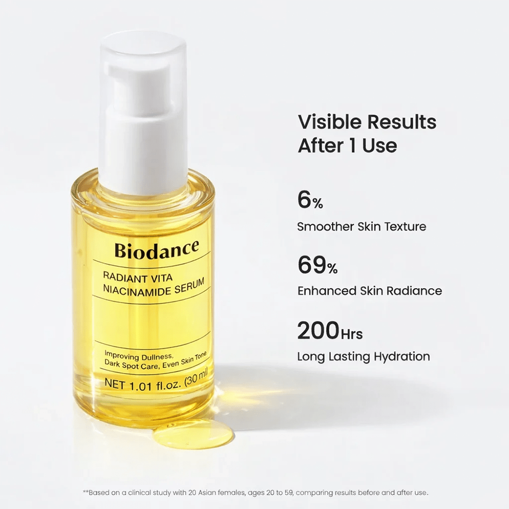 Biodance Radiant Vita Niacinamide Serum 30ml - Beauty Tribe