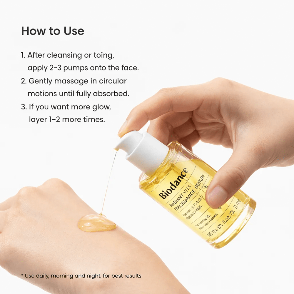 Biodance Radiant Vita Niacinamide Serum 30ml - Beauty Tribe