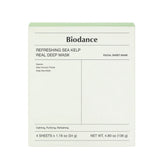 Biodance Refreshing Sea Kelp Real Deep Mask (34g*4) - Beauty Tribe