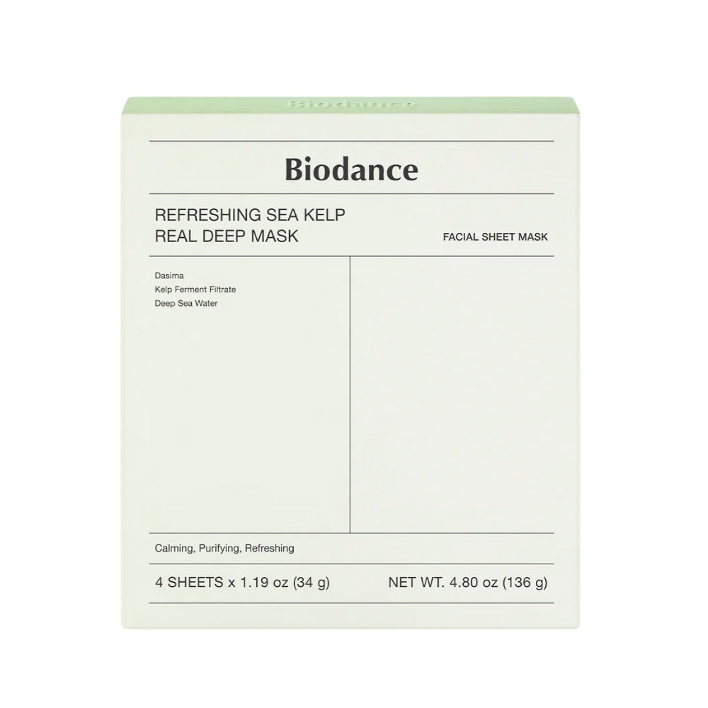 Biodance Refreshing Sea Kelp Real Deep Mask (34g*4)