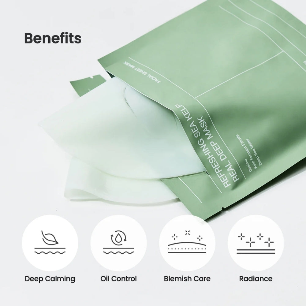 Biodance Refreshing Sea Kelp Real Deep Mask (34g*4)