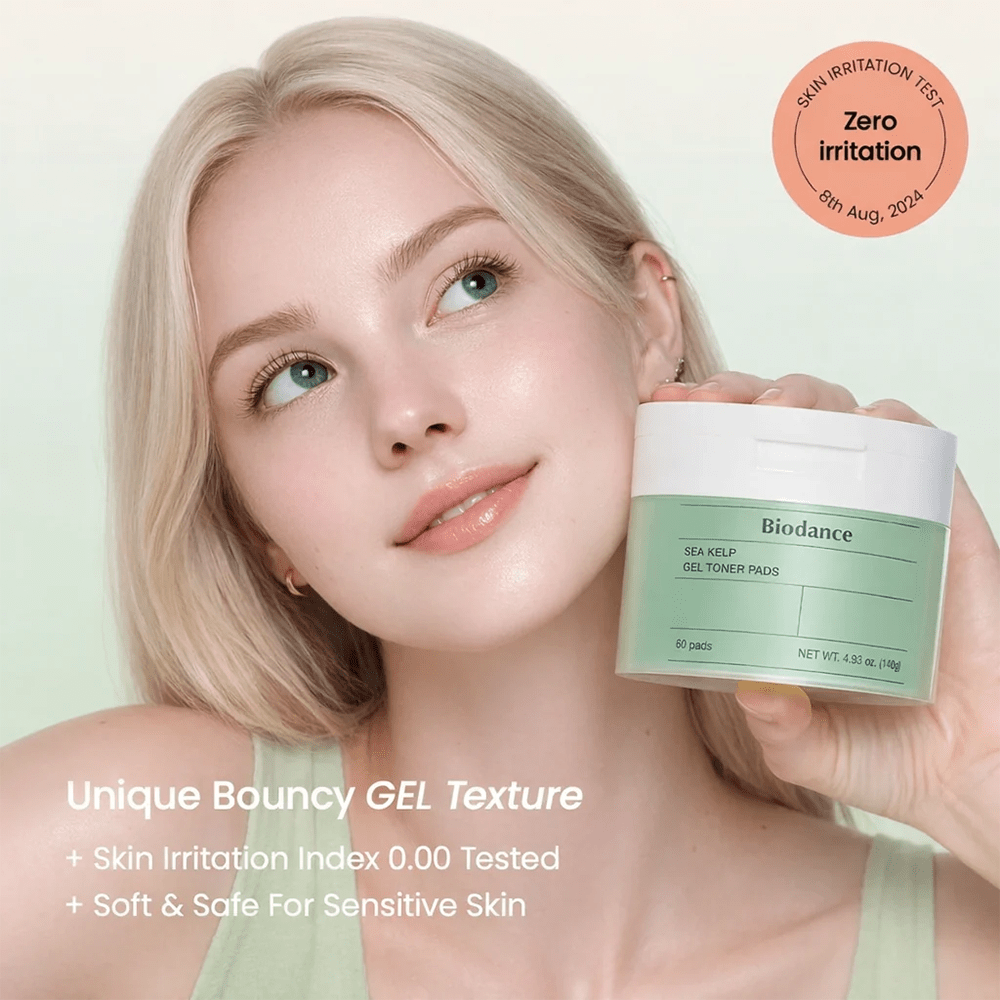 Biodance Sea Kelp Gel Toner Pads - 60 Pads - Beauty Tribe