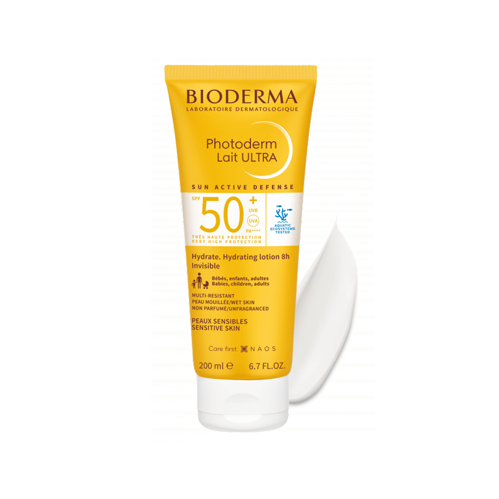Bioderma Photoderm Lait Ultra SPF 50+ Invisible Hydrating Lotion 200ml - Beauty Tribe