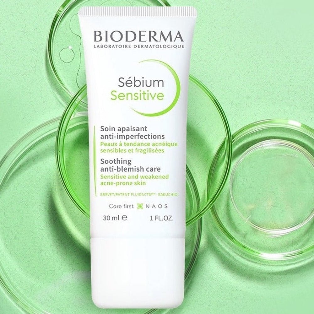 Bioderma Sebium Sensitive Soothing Care for Acne - Prone Skin 30ml - Beauty Tribe