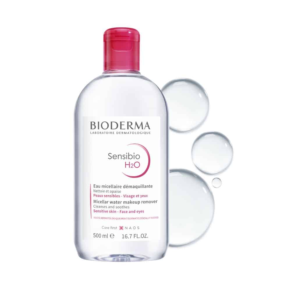 Bioderma Sensibio H2O Micellar Water for Sensitive Skin 500ml (without Pump) - Beauty Tribe