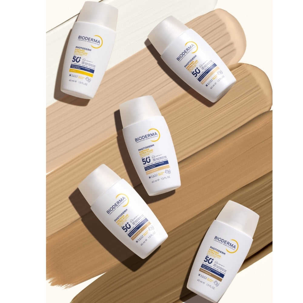 بيوديرما فوتوديرم إكس ديفينس سائل فائق الحماية من أشعة الشمس SPF50+ T04 بني 40 مل