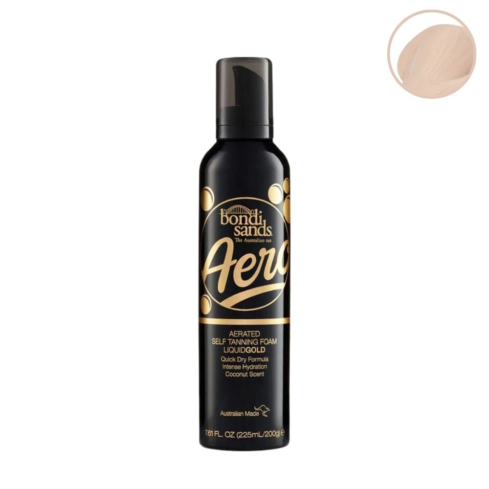 Bondi Sands Aero Self Tanning Foam Liquid Gold 225ml - Beauty Tribe