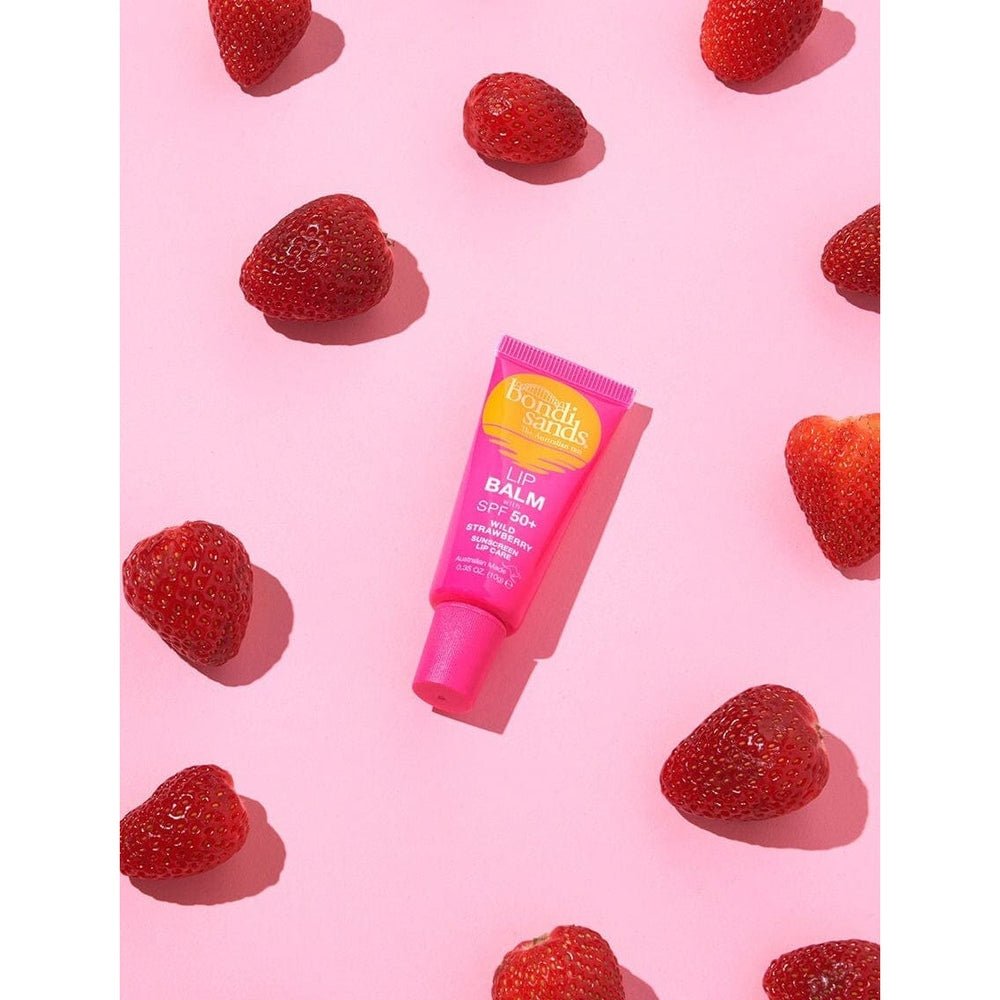 Bondi Sands Lip Balm Strawberry Spf 50 10g - Beauty Tribe