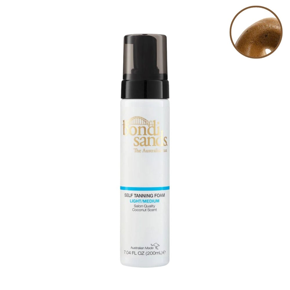 Bondi Sands Self Tanning Foam - Light/Medium 200ml - Beauty Tribe