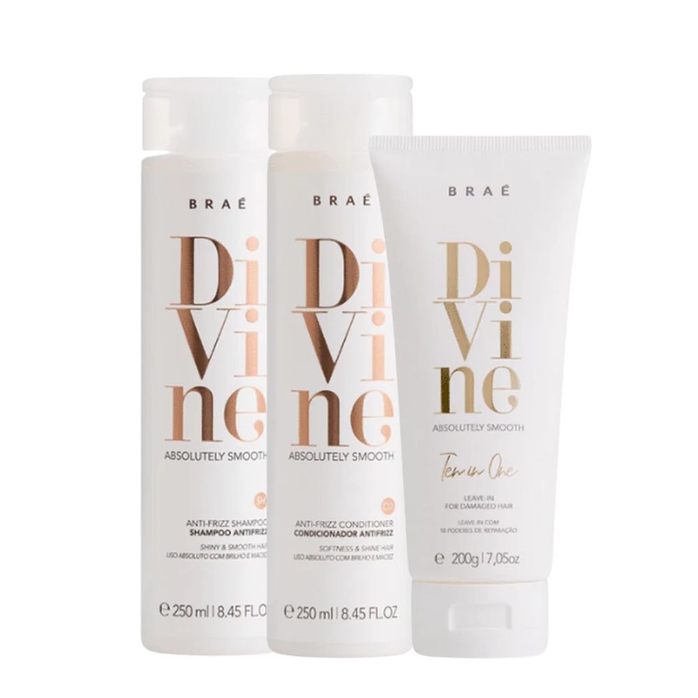 BRAÉ Divine Anti - Frizz Essentials Set - Beauty Tribe