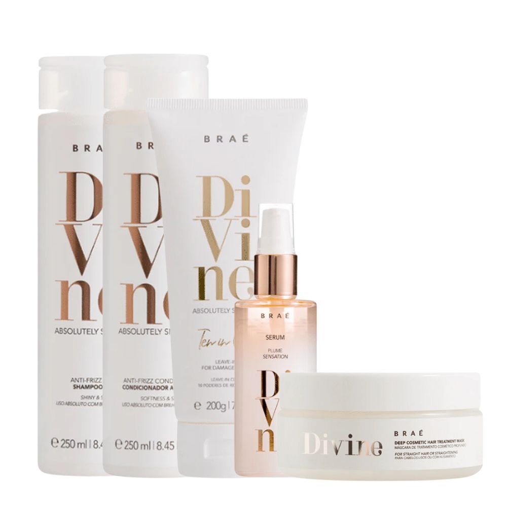 BRAÉ Divine Anti - Frizz Routine Set - Beauty Tribe