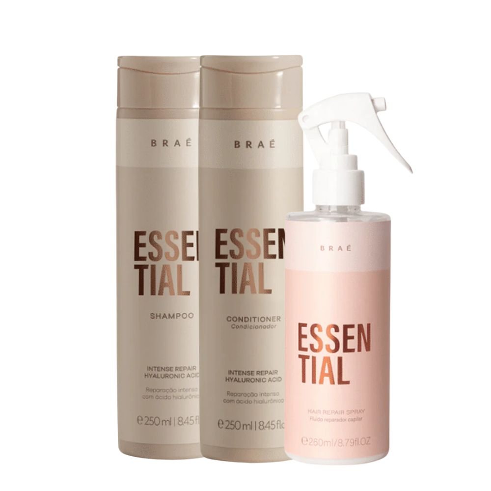 BRAÉ Essential Hyaluronic Acid Essentials Set - Beauty Tribe